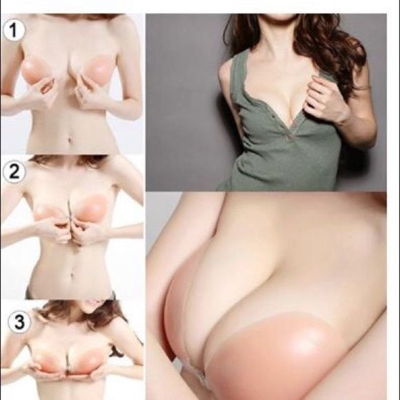 Silicone Gel Invisible Bras Self-adhesive Stic - Picture 3 of 5